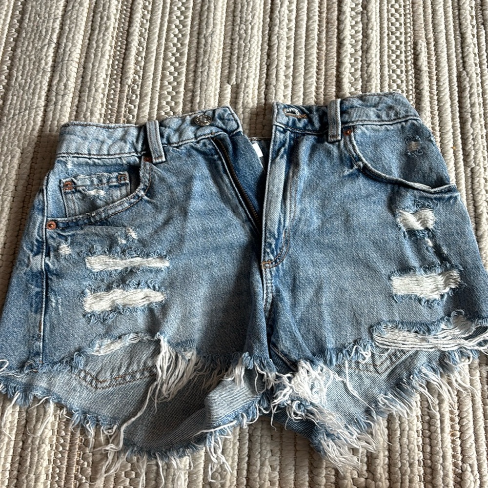 Garage Festival Jean Shorts Size 0/24